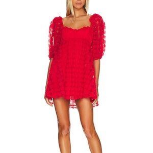 FOR LOVE AND LEMONS HANNAH MINI DRESS